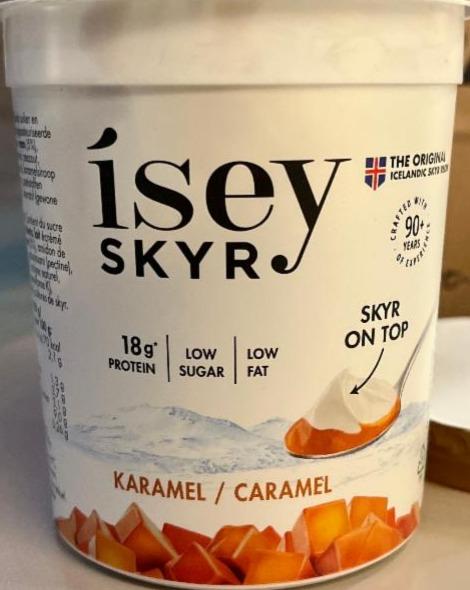 Фото - Skyr met karamelsaus Ísey Skyr