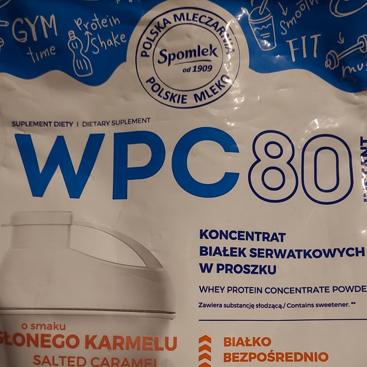 Фото - WPC 80 białko o smaku słonego karmelu Spomlek