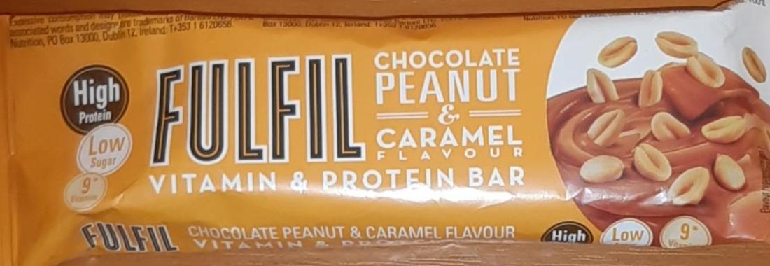 Фото - Chocolate Peanut & Caramel Vitamin & Protein Bar Fulfil