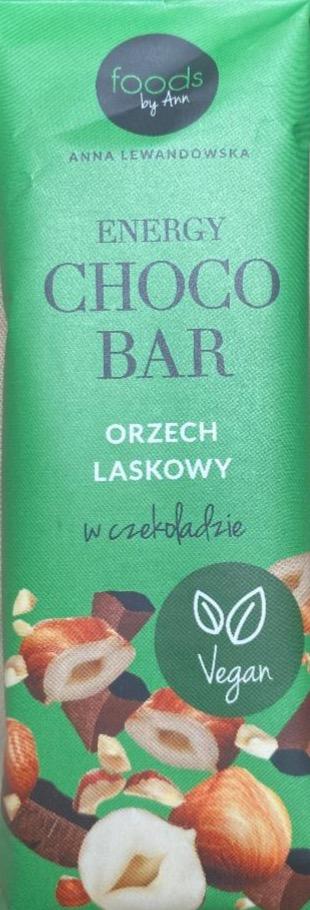 Фото - Energy choco bar orzech laskowy w czekoladzie Foods by Ann