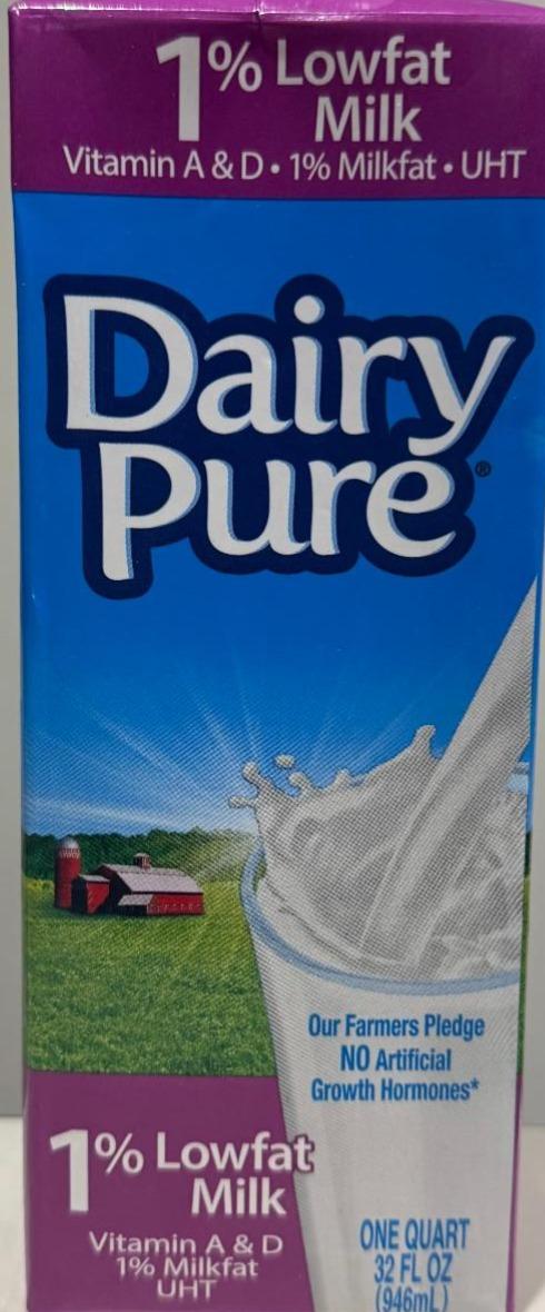 Фото - 1% Lowfat Milk Dairy Pure Nutrition