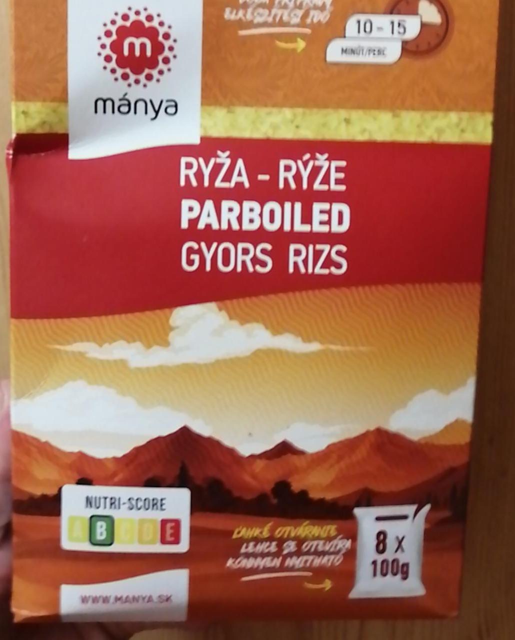 Фото - Ryze Parboiled Manya