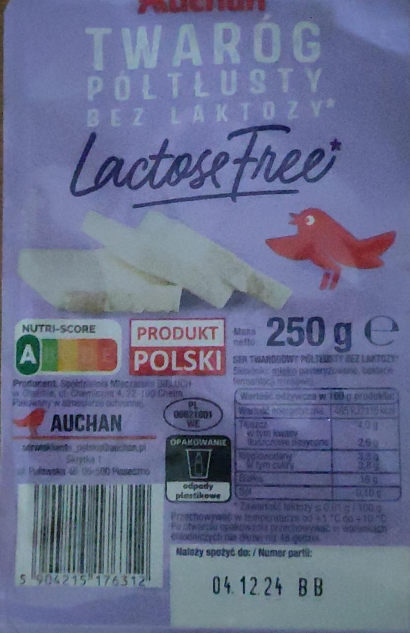 Фото - Twaróg półtłusty bez laktozy Auchan