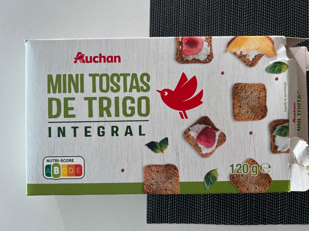 Фото - Mini tostas de trigo Auchan