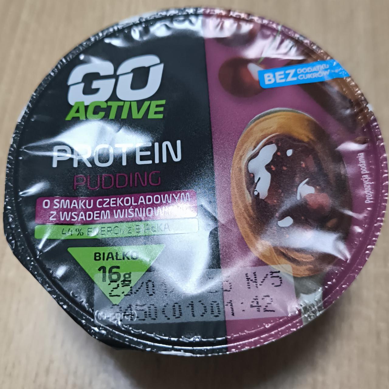 Фото - Protein Pudding Czekolada Z Wiśnią Go Active