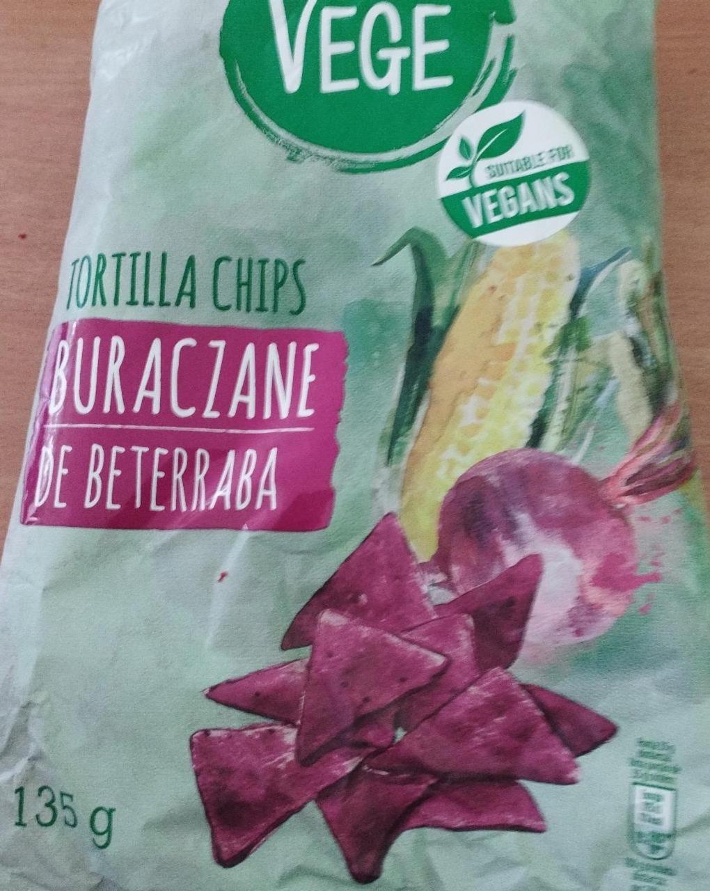 Фото - Tortilla Chips Buraczane Go Vege