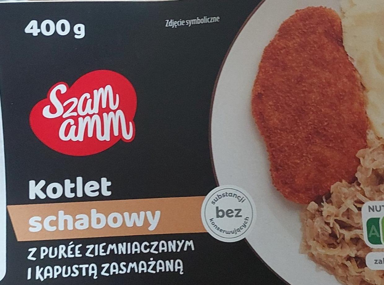 Фото - Kotlet shadowy z purre ziemniaczanym I kapusta zasmazana Szam amm