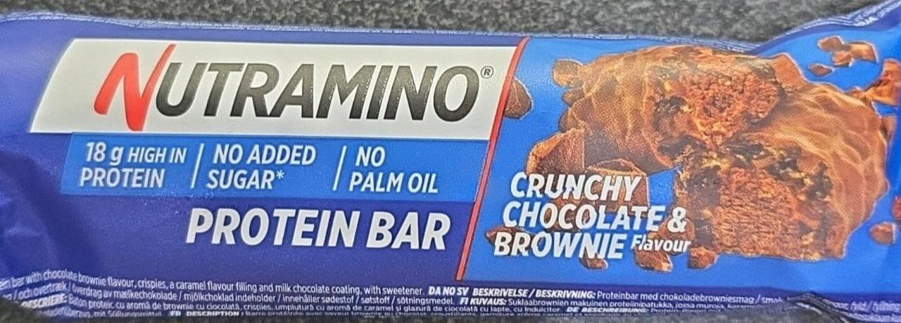 Фото - Protein bar Crunchy Chocolate & Brownie Nutramino