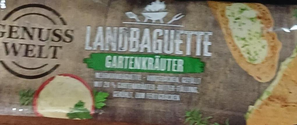 Фото - Landbaguette gartenkräuter Genuss Welt