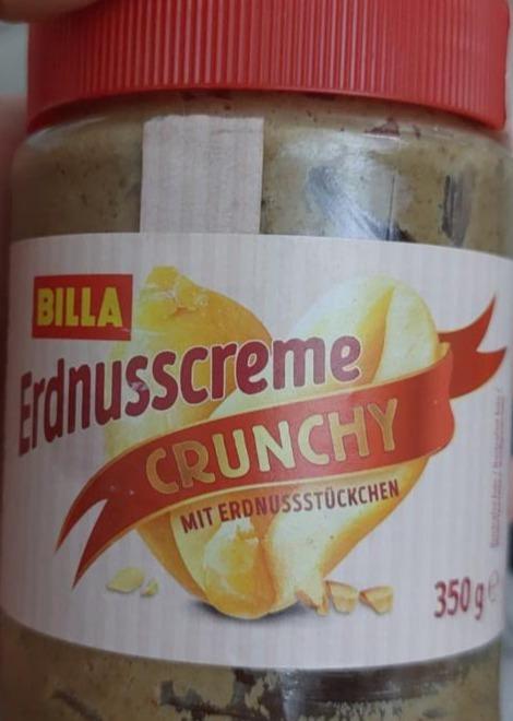 Фото - Erdnusscreme crunchy Billa