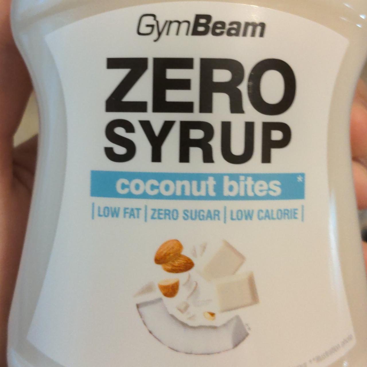 Фото - Сироп без цукру Zero Syrup Coconut Bites GymBeam