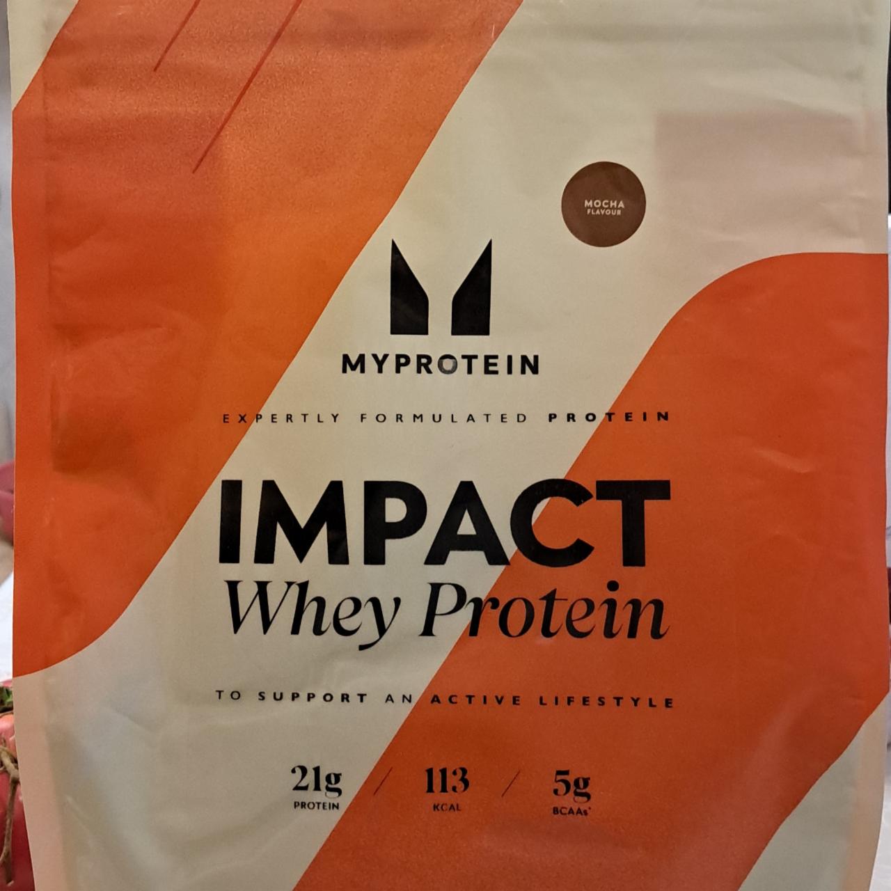 Фото - Протеїн Impact Whey Protein Mocha MyProtein