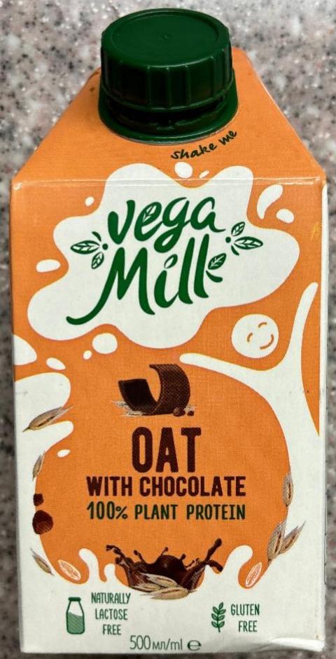 Фото - Oat with chocolate 100% plant protein Vega Milk