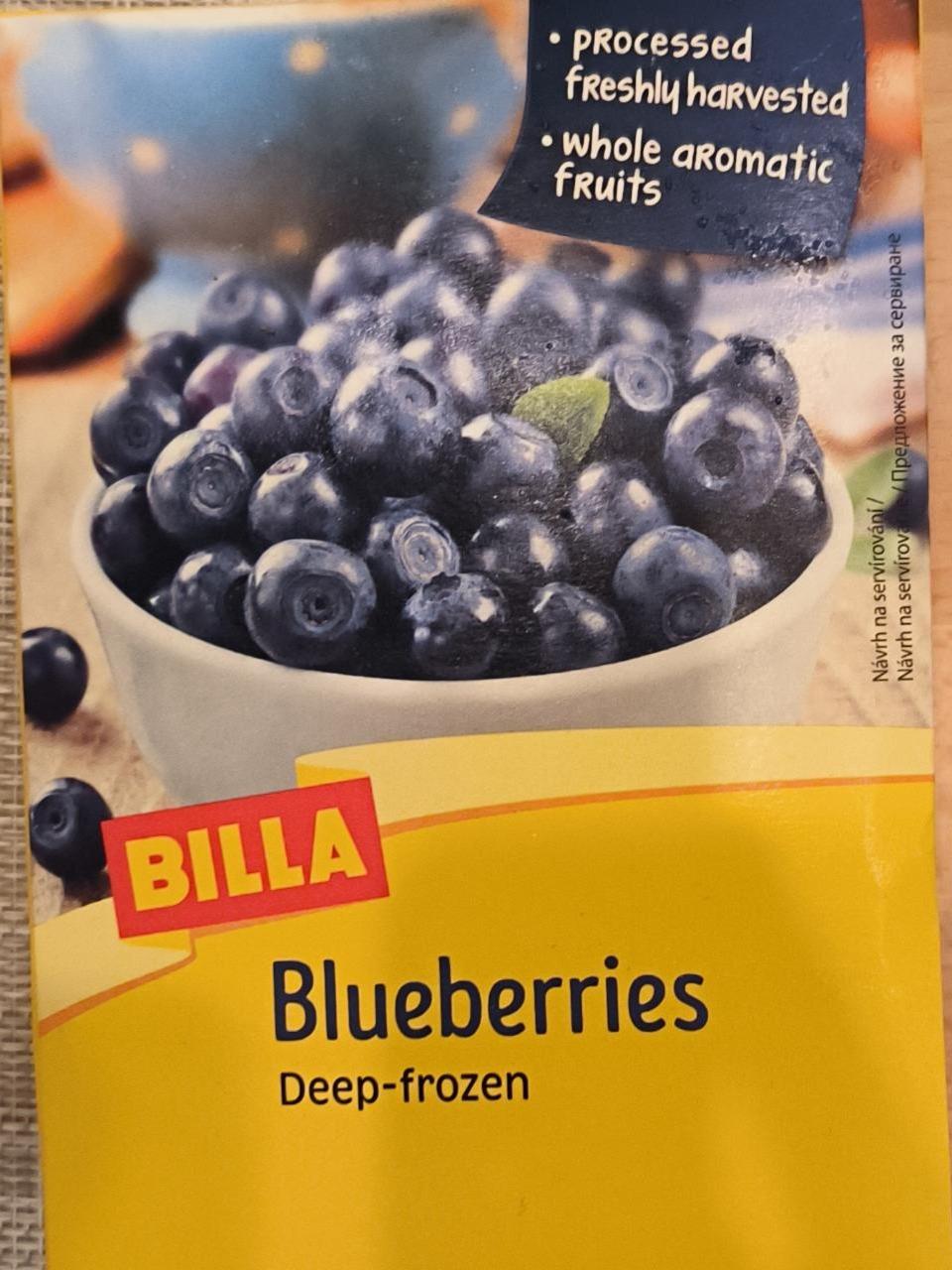 Фото - Blueberries Deep-frozen Billa