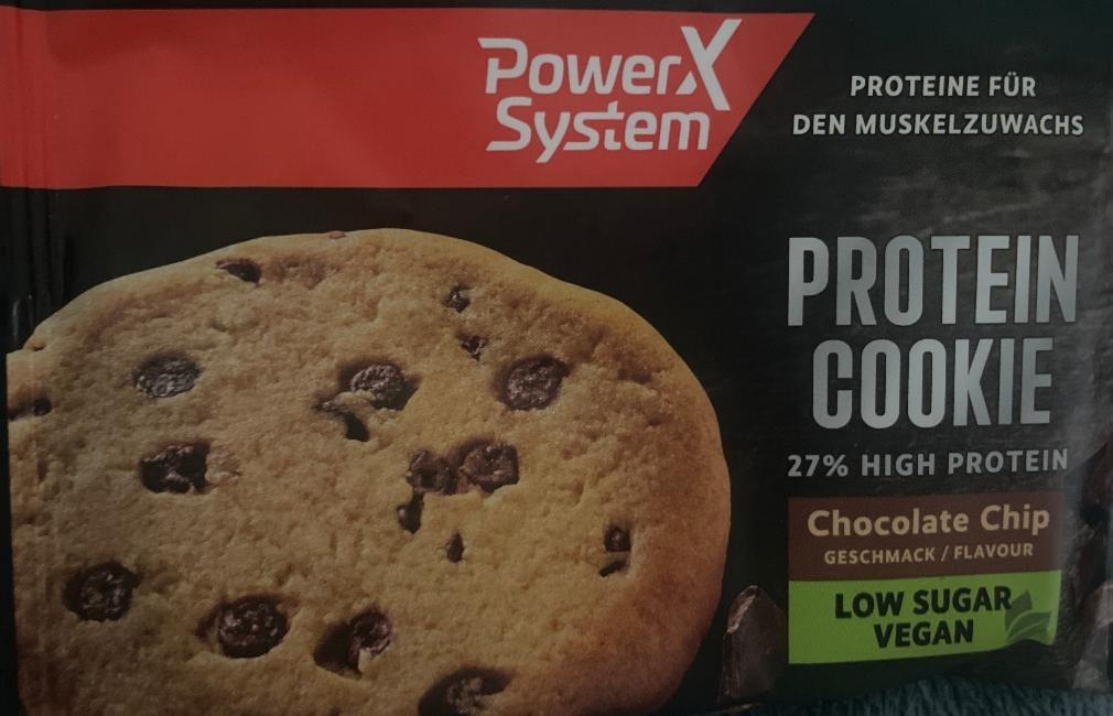 Фото - Protein cookie chocolate chip Power X System