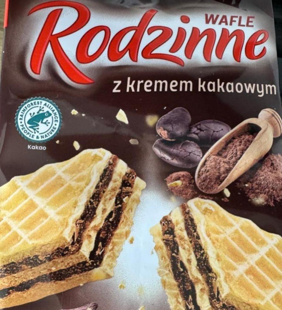 Фото - Wafle Rodzinne z kremem kakaowym Sondey