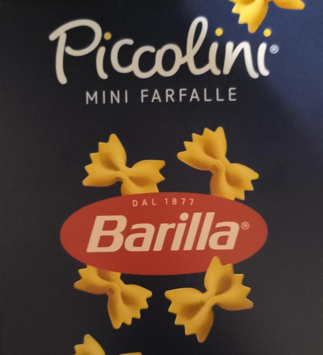 Фото - Макарони Mini Farfalle Piccolini Barilla