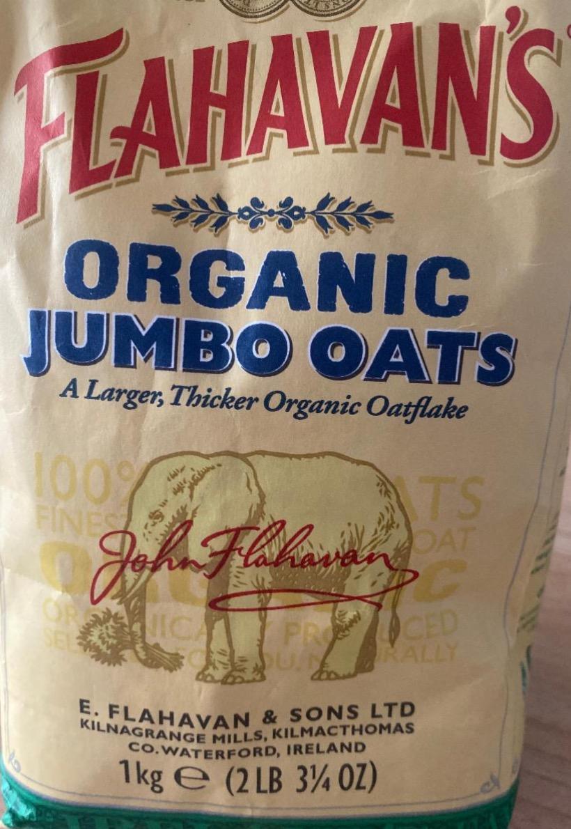 Фото - Organic jumbo oats Flahavan's