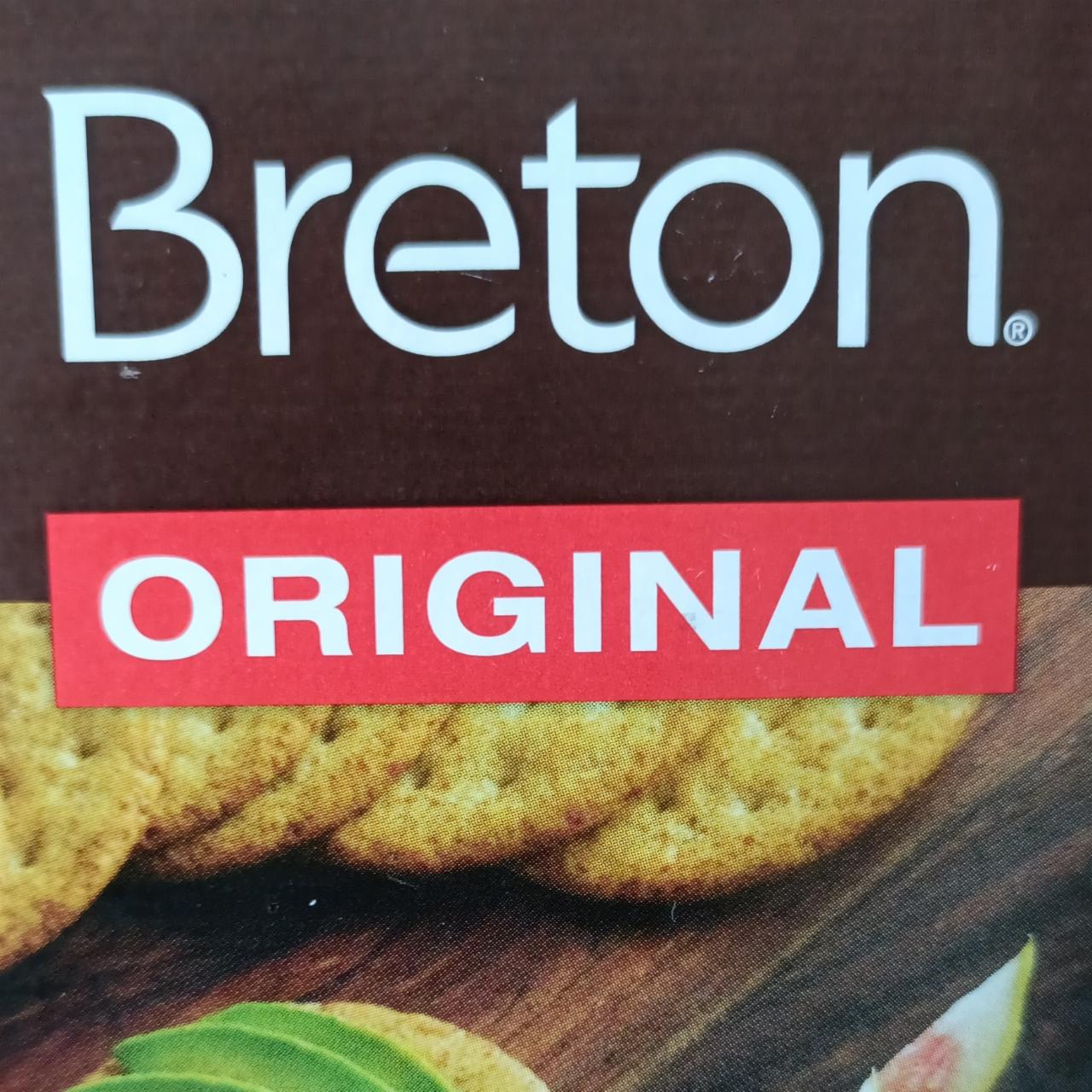 Фото - Gourmet wheat crackers original Breton