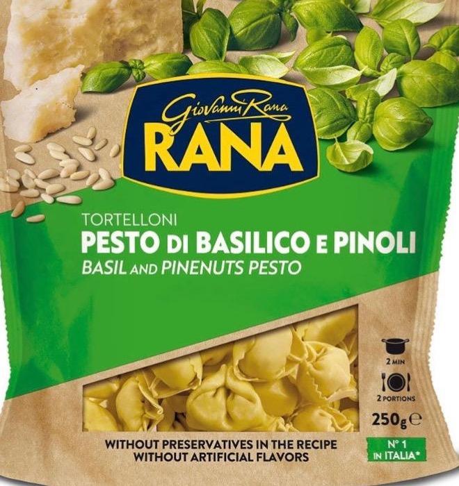 Фото - Tortelloni pesto di basilico e pinoli basil and pinenuts pesto Giovanni Rana