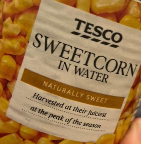 Фото - Sweetcorn in water Tesco