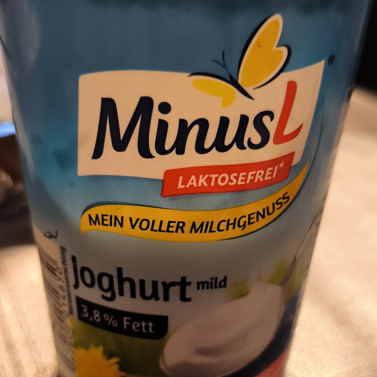 Фото - Joghurt mild 3,8% fett laktosefrei MinusL