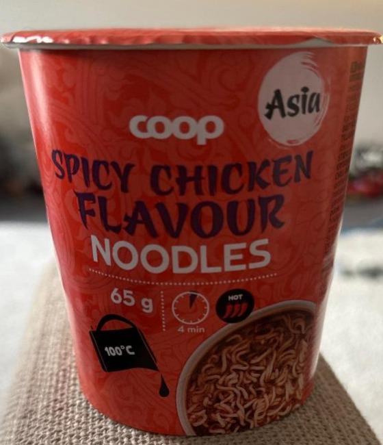 Фото - Spicy Chicken Flavour Noodles Coop