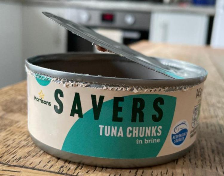 Фото - Tuna chunks in brine Savers Morrisons