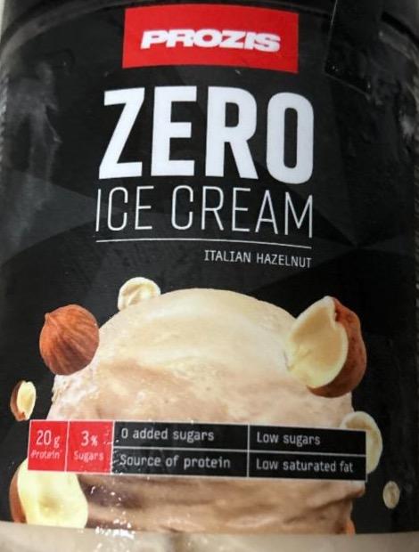 Фото - Zero ice cream italian hazelnut Prozis