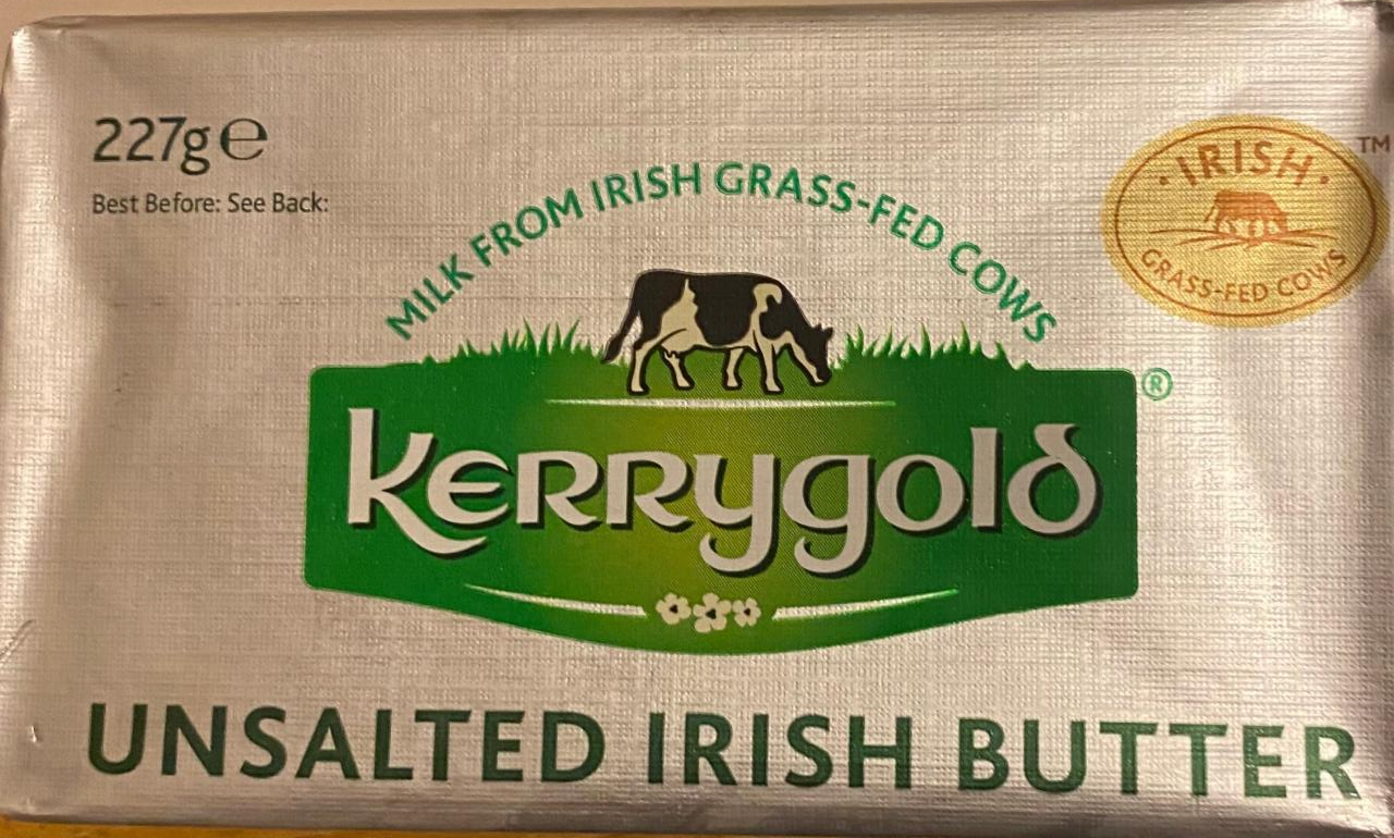 Фото - Unsalted irish butter 82% Kerrygold