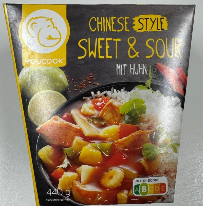 Фото - Chinese style sweet & sour mit huhn Youcook