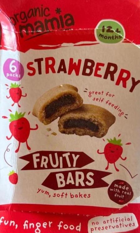 Фото - Organic strawberry fruity bars Mamia