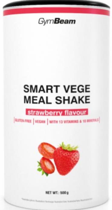 Фото - Smart Vege Meal Shake strawberry flavour GymBeam