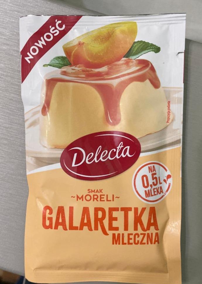 Фото - Galaretka mleczna smak moreli Delecta