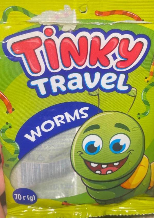 Фото - Цукерки желейні Worms Tinky Travel Vale