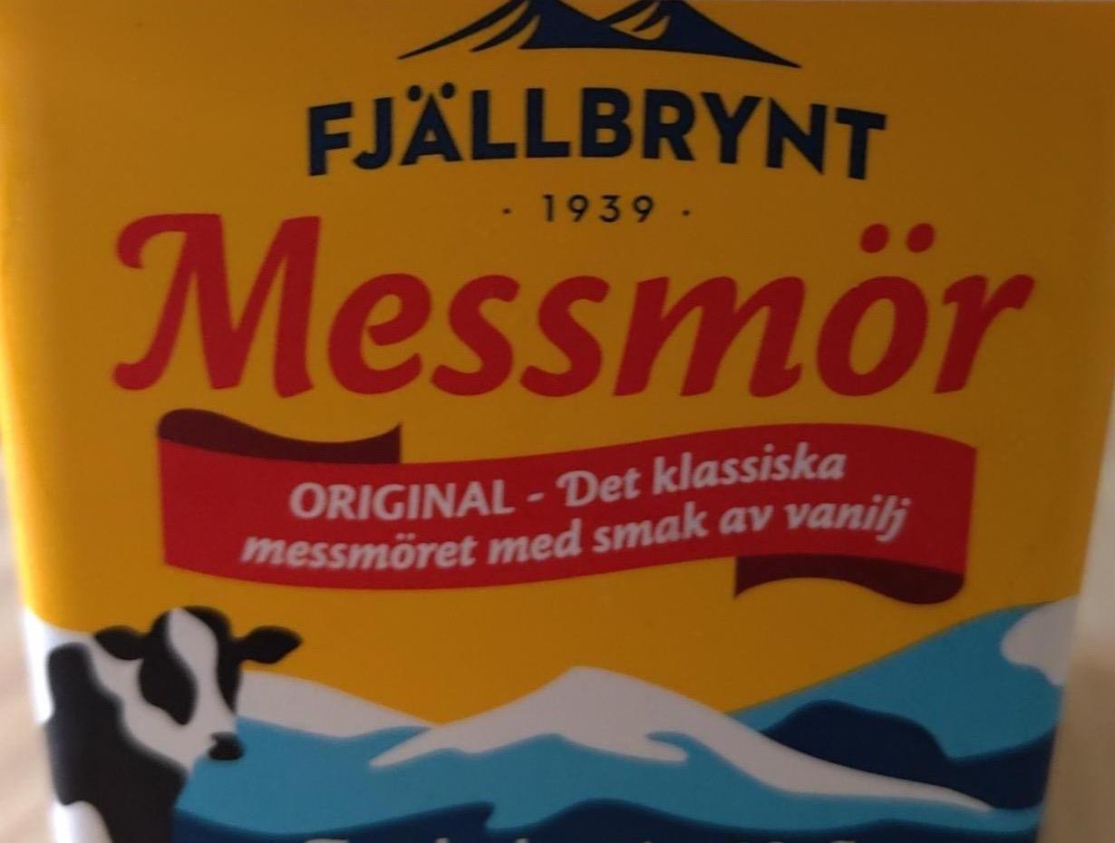 Фото - Messmör original det klassiska messmöret med smak av vanilj Fjällbrynt