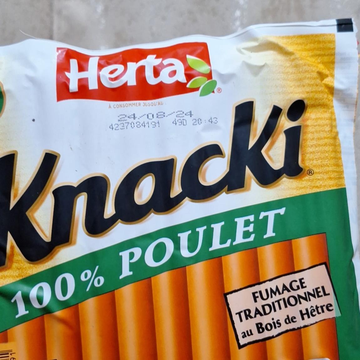 Фото - Knacki 100% poulet Herta