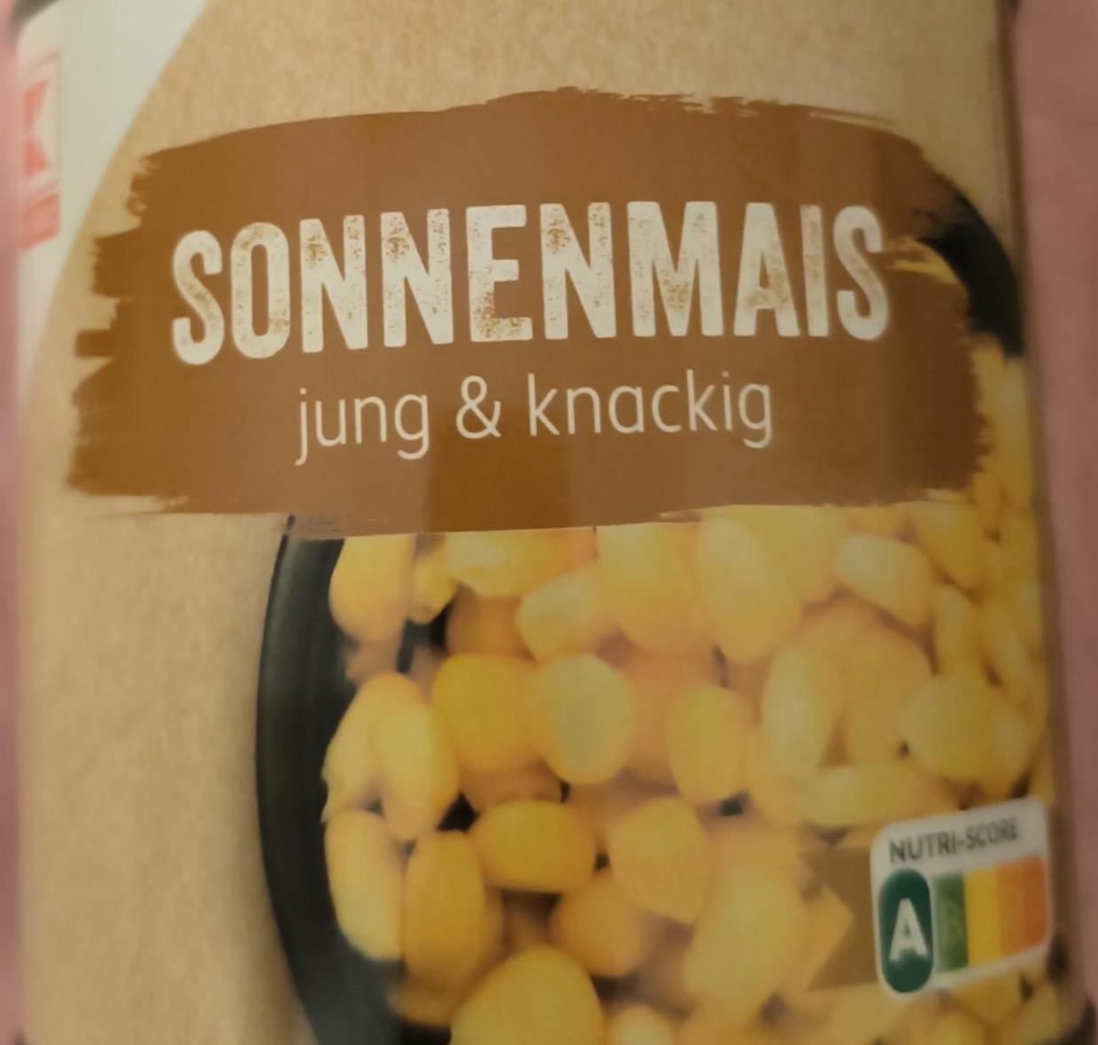 Фото - Sonnenmais jung und knackig Kaufland