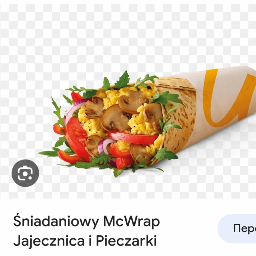 Фото - Śniadaniowy McWrap® Jajecznica i Pieczarki McDonald's