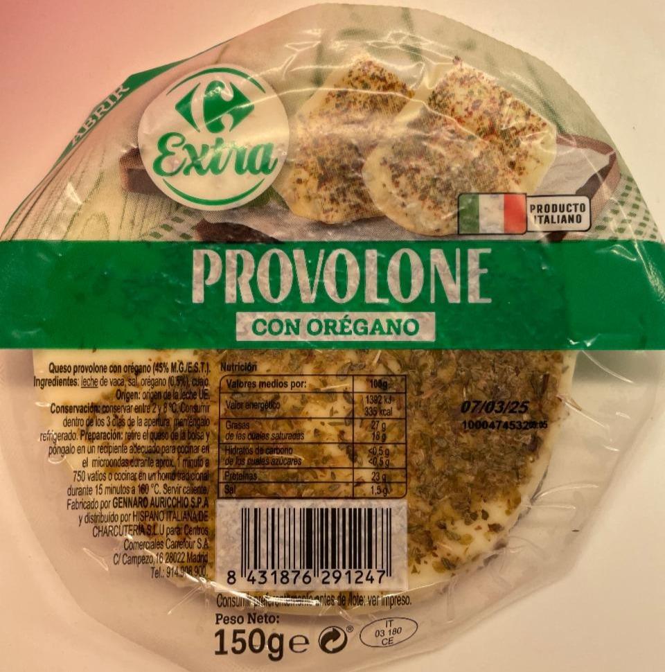 Фото - Provolone con orégano Carrefour Extra