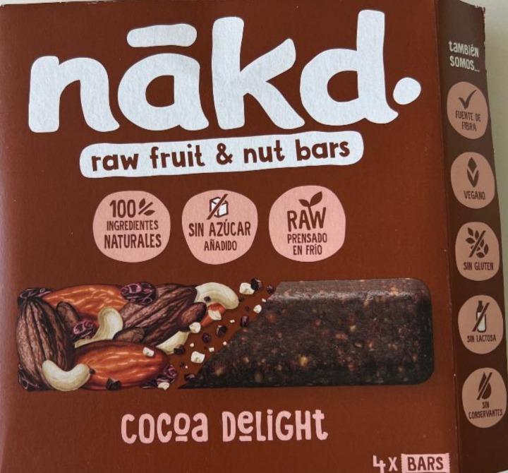 Фото - Nākd cocoa delight Nakd