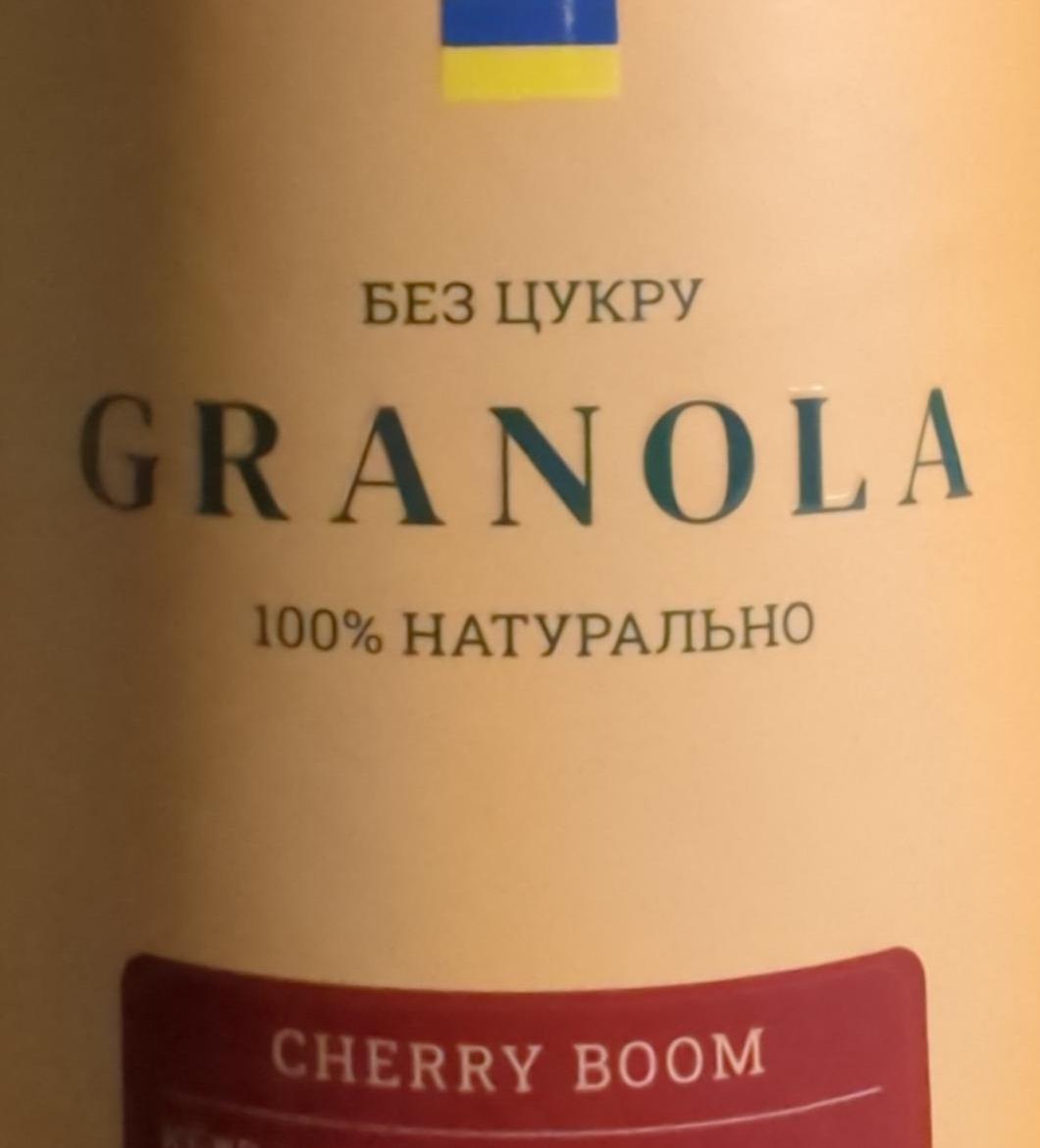 Фото - Гранола вишневий бум cherry boom Gregory Mill