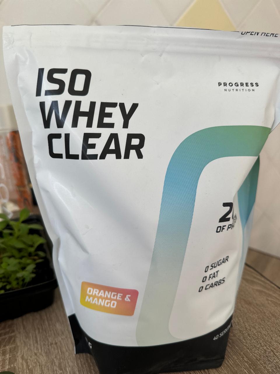 Фото - Протеїн Iso Whey Clear Progress Nutrition