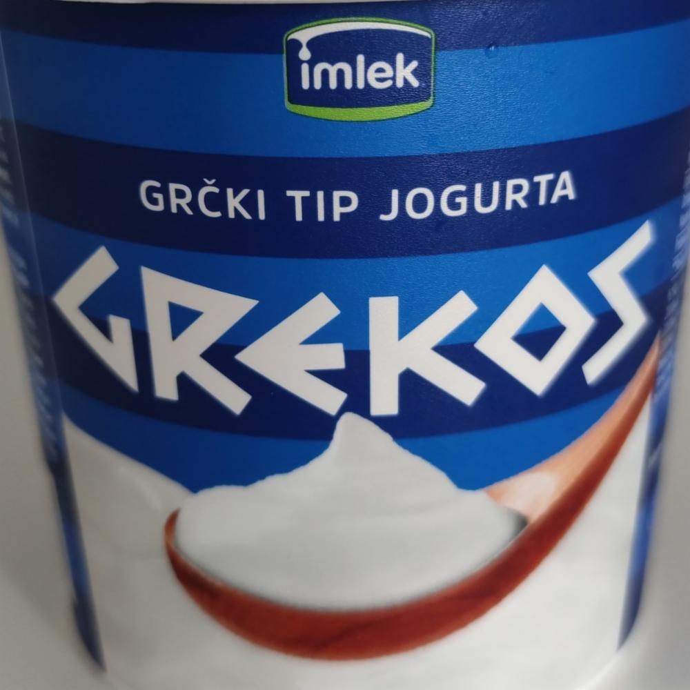 Фото - Йогурт грецький Grekos Imlek