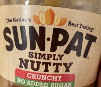 Фото - Crunchy peanut butter no added sugar Sun-Pat