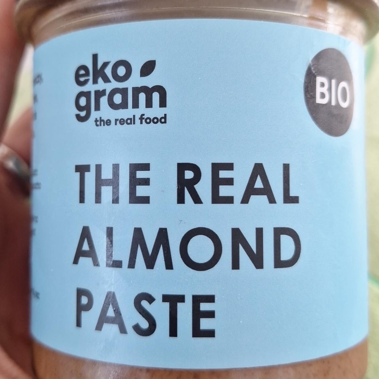 Фото - Мигдалева паста The Real Almond Paste EkoGram