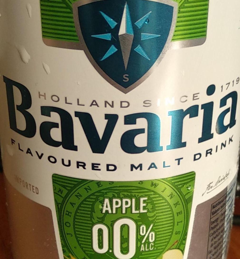 Фото - Flavoured malt drink apple Bavaria