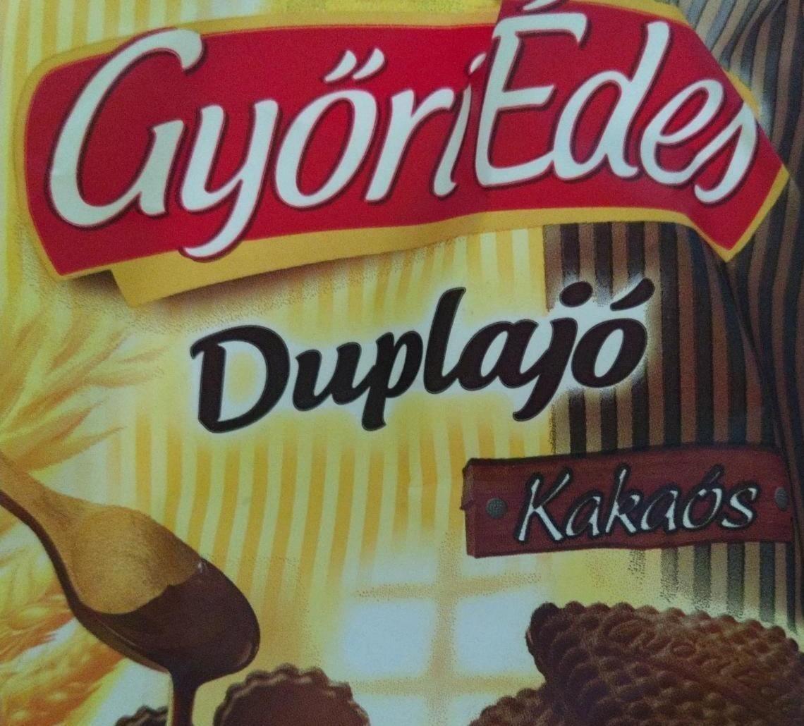 Фото - Győri Édes Duplajó keksz kakaós Lidl