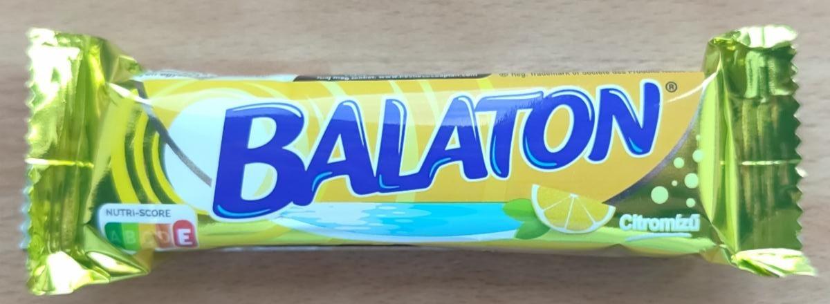 Фото - Wafer milk chocolate with lemon Balaton