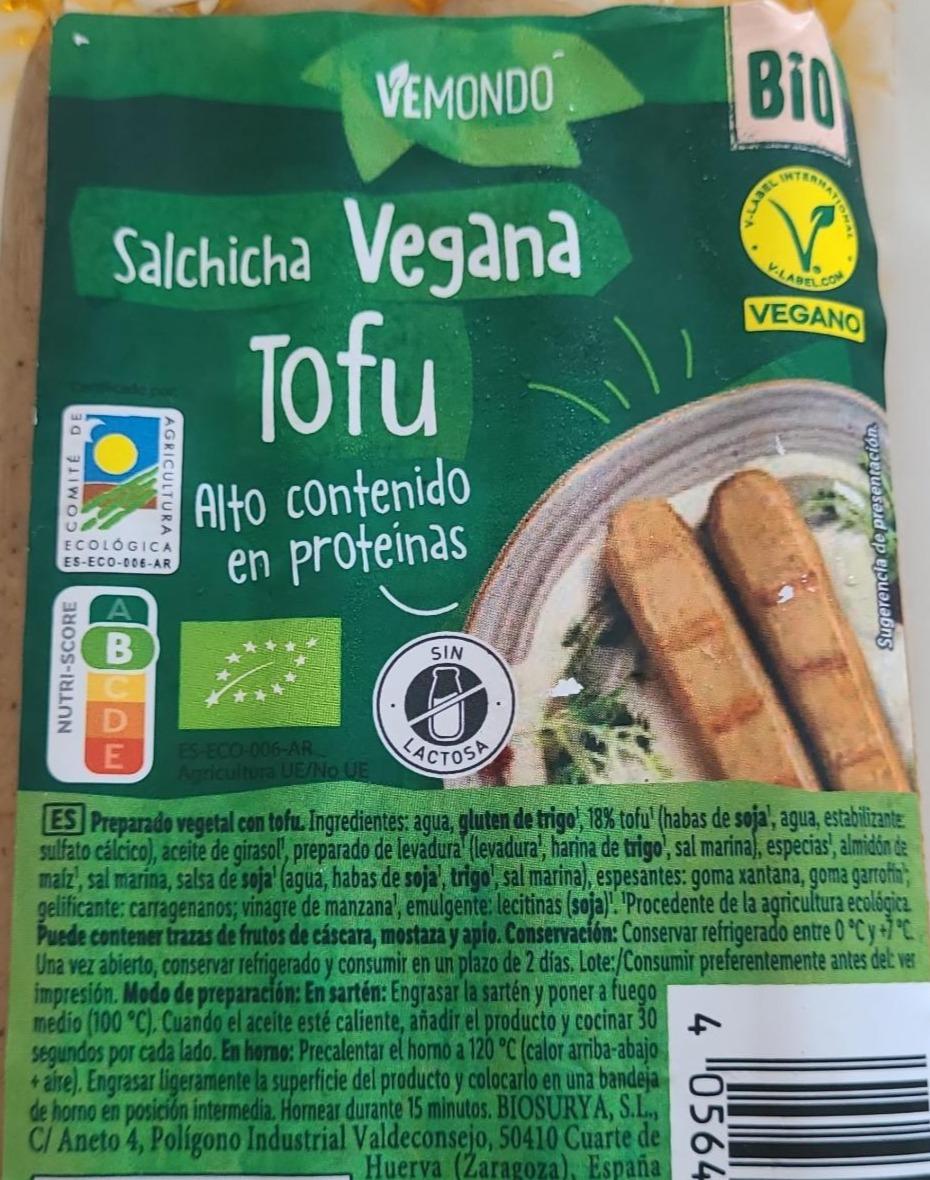 Фото - Salchicha Vegana Tofu Vemondo